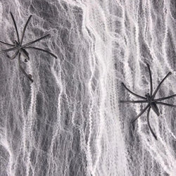 White Spider Web for Halloween Scary Home Party