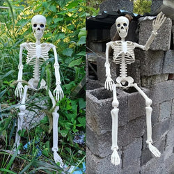 Happy Halloween Modeling Humanoid Skeleton Decorative Props