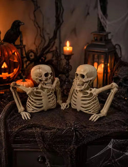 Halloween Half Skeleton Party