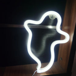 Halloween Bat Spirit LED Neon Wall Decor for Party
