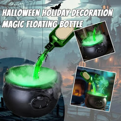 Halloween WitchCauldron with LED Light & Fog Mist Maker