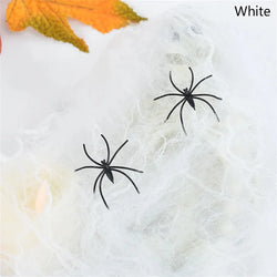 White Spider Web for Halloween Scary Home Party