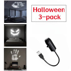 Halloween USB LED Projection Lamp