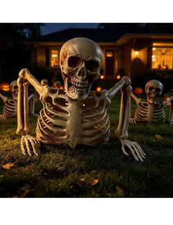 Halloween Half Skeleton Party