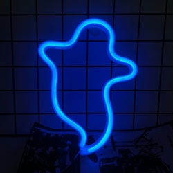 Halloween Bat Spirit LED Neon Wall Decor for Party