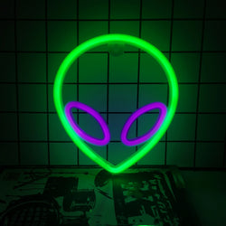 Halloween Bat Spirit LED Neon Wall Decor for Party