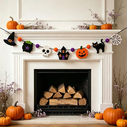Halloween Felt Banner for Party Decoration