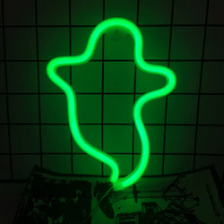 Halloween Bat Spirit LED Neon Wall Decor for Party