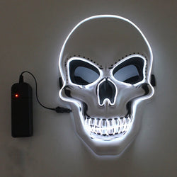 Halloween Horror Skull Mask LED