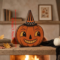 Halloween Wooden Block for Shelf Decoration