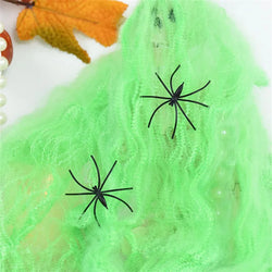 White Spider Web for Halloween Scary Home Party