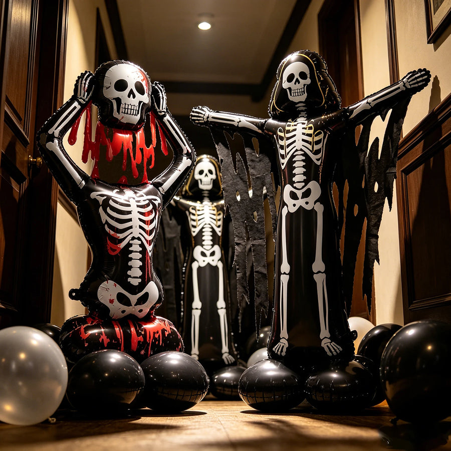 Halloween Party Foil Balloon Set