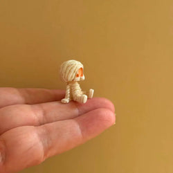 4Pcs Halloween Mini Figurines Set