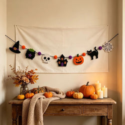 Halloween Felt Banner for Party Decoration