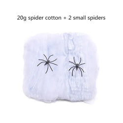 White Spider Web for Halloween Scary Home Party