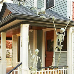 1pc Happy Halloween Modeling Humanoid Skeleton Decorative Props