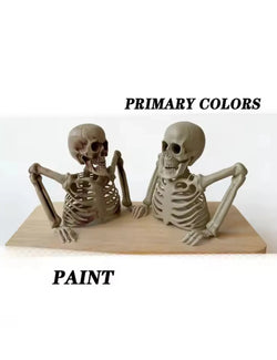 Halloween Half Skeleton Party