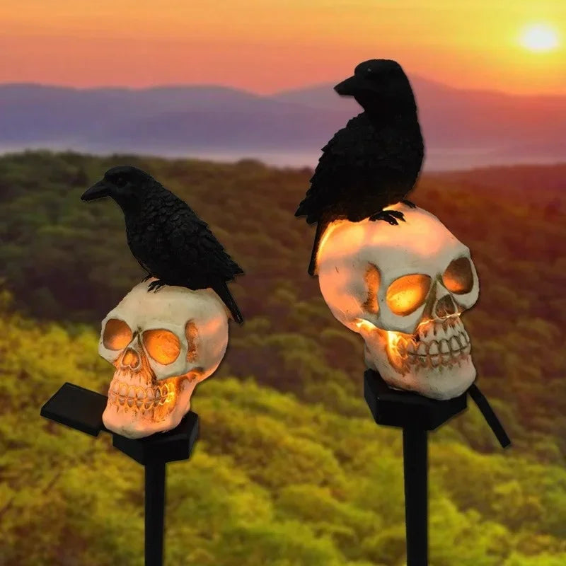 Halloween Outdoor Light Skeleton Ghost Horror