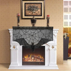 Halloween Spider web Bats Tablecloth