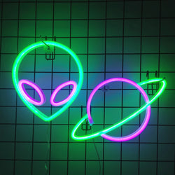 Halloween Bat Spirit LED Neon Wall Decor for Party