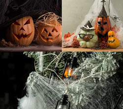 White Spider Web for Halloween Scary Home Party
