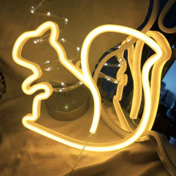 Halloween Bat Spirit LED Neon Wall Decor for Party