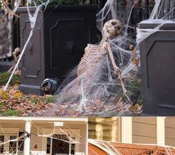 White Spider Web for Halloween Scary Home Party