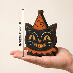Halloween Wooden Block for Shelf Decoration