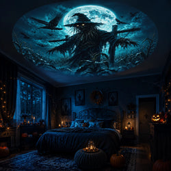 Halloween-Themed 10-Pattern Projection Ambient Night Light